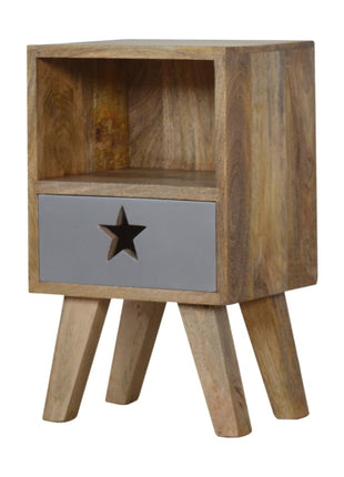 Small Star Painted Bedside