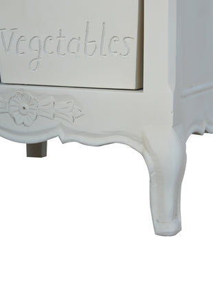 French Style Cream Cabinet