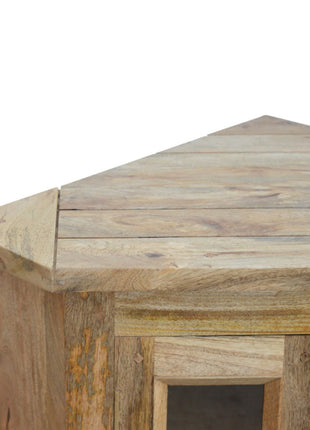 Granary 2 Door Corner TV Cabinet
