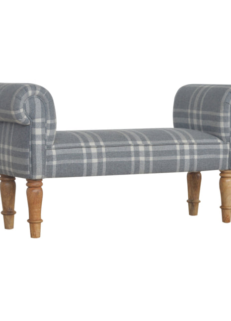Canus Tartan Bedroom Bench