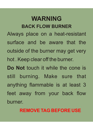 Level Back Flow Fountain Set (Wood)