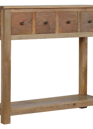 4 Drawer Country Console