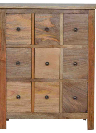 Minischrank mit 9 Schubladen
