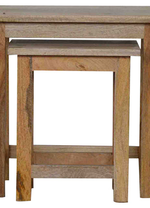 Hocker im Landhausstil, 2er-Set