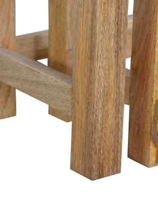 Hocker im Landhausstil, 2er-Set