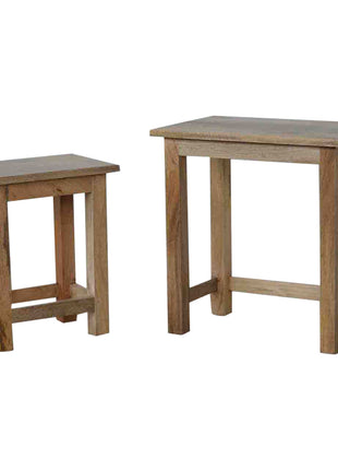 Hocker im Landhausstil, 2er-Set