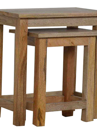 Hocker im Landhausstil, 2er-Set