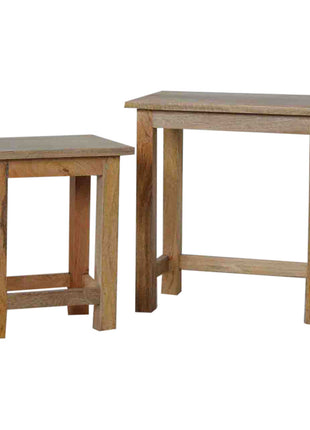 Hocker im Landhausstil, 2er-Set