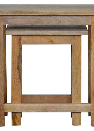 Hocker im Landhausstil, 2er-Set