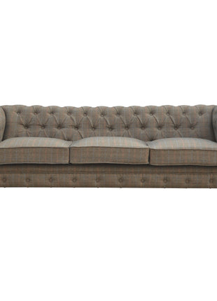 Multi Tweed 3 Seat Chesterfield