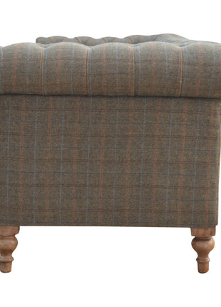 Multi Tweed 3 Seat Chesterfield