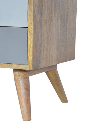 Grey Painted Open TV Unit