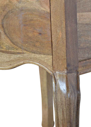 Nachttisch im französischen Stil mit 2 Schubladen