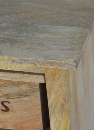 Carved Kitchen Cabinet
