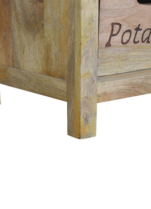 Carved Kitchen Cabinet