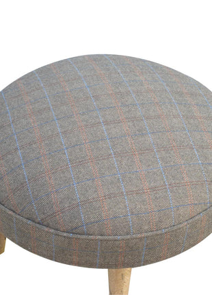 Reposapiés de estilo nórdico Multi Tweed