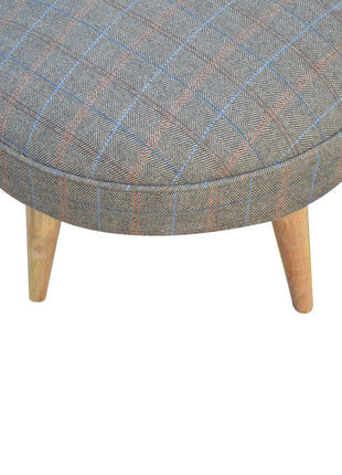 Reposapiés de estilo nórdico Multi Tweed