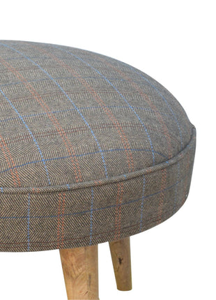 Reposapiés de estilo nórdico Multi Tweed