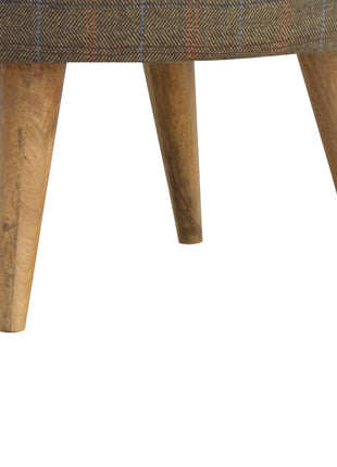Reposapiés de estilo nórdico Multi Tweed