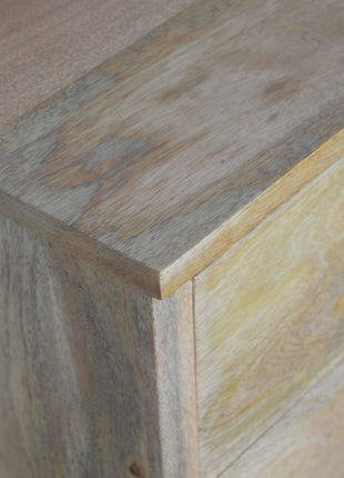 Oak-ish Solid Wood 8 Drawer Chest