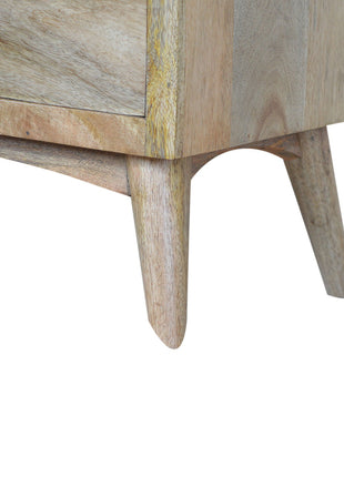 Oak-ish Solid Wood 8 Drawer Chest