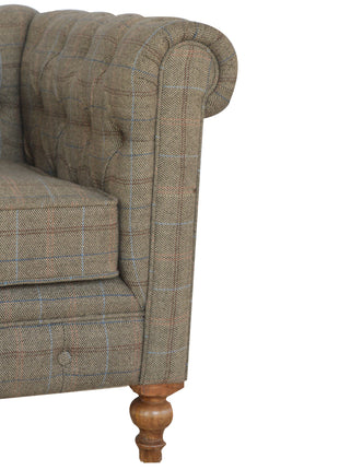 Sillón Chesterfield Multi Tweed