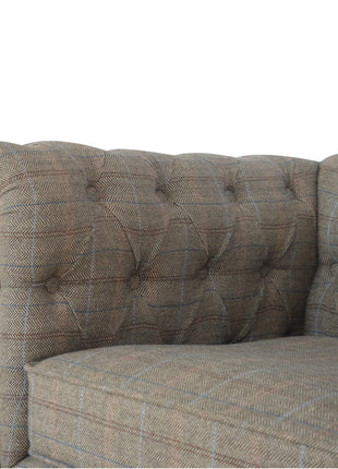 Sillón Chesterfield Multi Tweed
