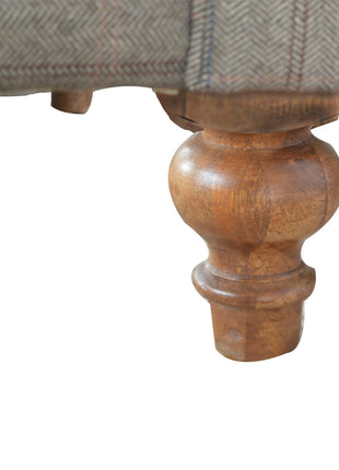 Multi Tweed 2 Seat Chesterfield