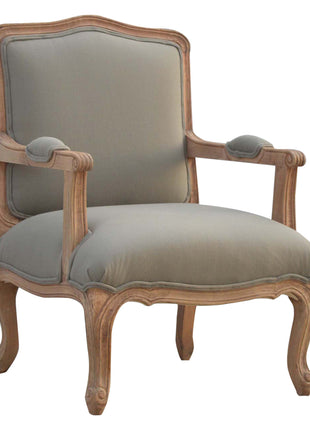 French Style Upholstered Armchair