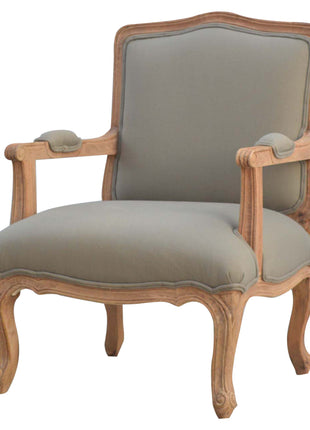 French Style Upholstered Armchair