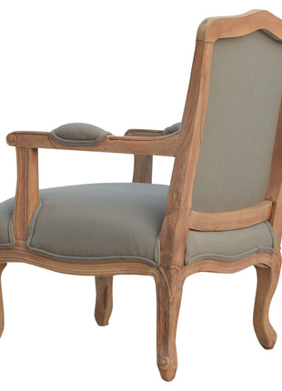 French Style Upholstered Armchair