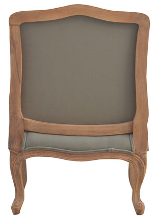 French Style Upholstered Armchair