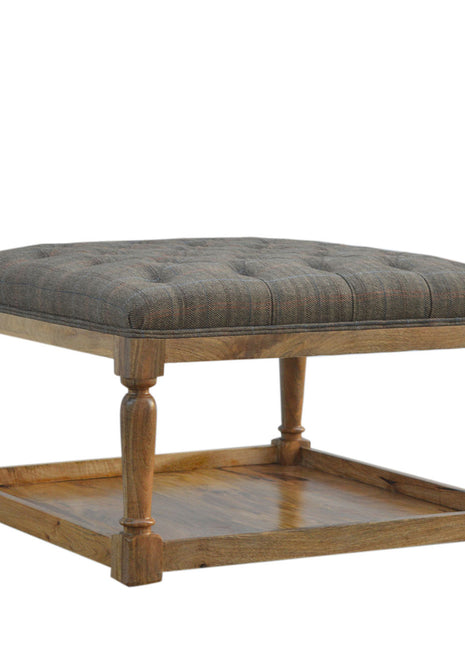 Reposapiés Multi Tweed con Estante