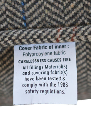 Multi Tweed Scatter Cushion