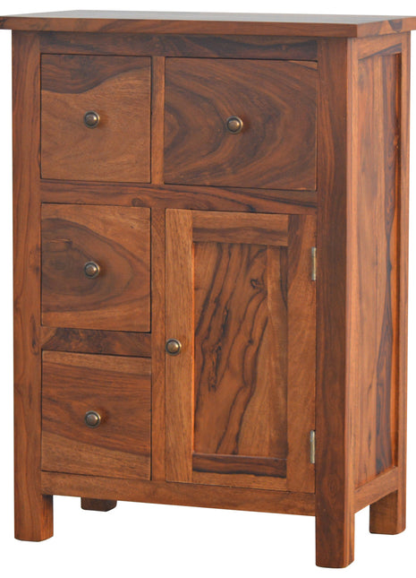 Sheesham 4 Drawer Cabinet