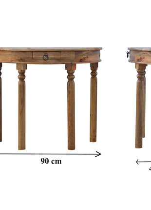 Serpentine Console Table
