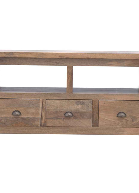 Open Slot 3 Drawer Media Unit