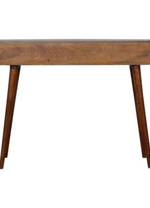 3 Drawer Assorted Chestnut Console