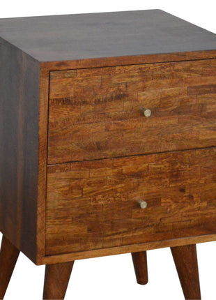 Mixed Chestnut Bedside