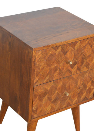 Assorted Chestnut Bedside