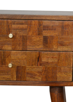 Varied Chestnut Bedside