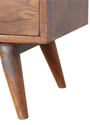 Carved Chestnut Sideboard