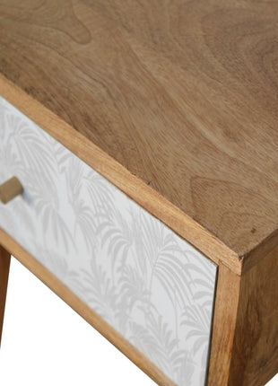 White Trape Bedside