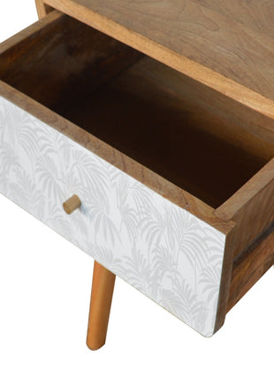 White Trape Bedside