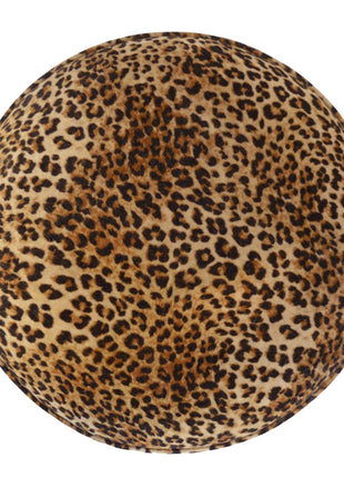 Reposapiés de estilo nórdico con diseño de leopardo