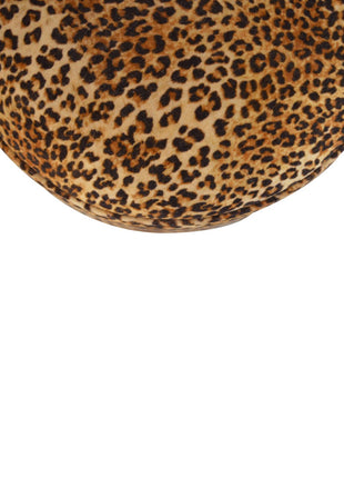 Reposapiés de estilo nórdico con diseño de leopardo