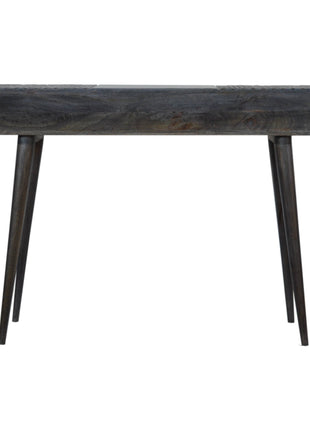 Ash Black 3 Drawer Console Table