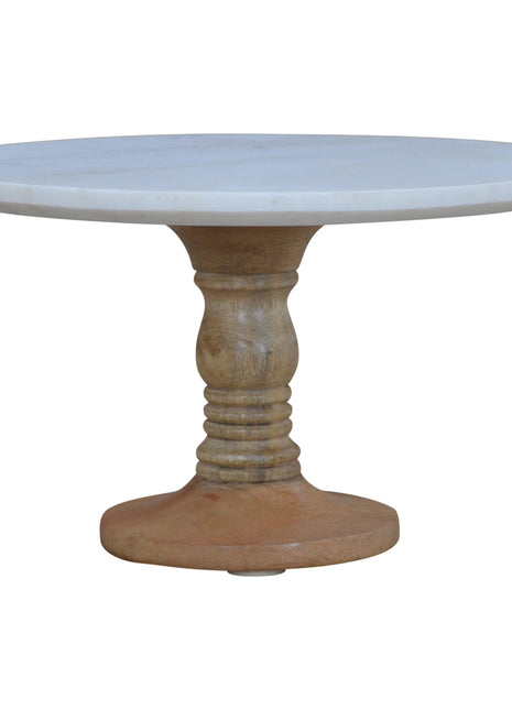 Cake Stand with Marble Top