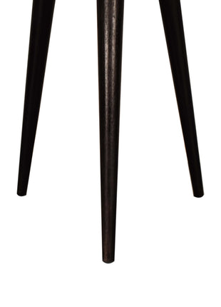 Walnut Gold Inlay End Table