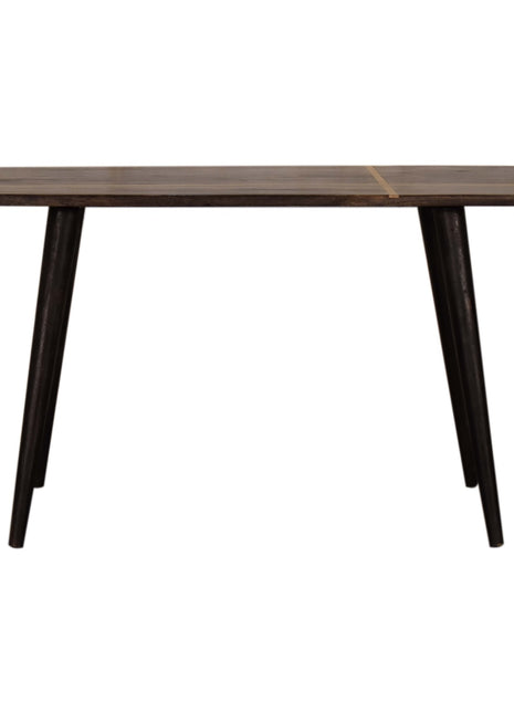 Ash Black Brass Inlay Coffee Table